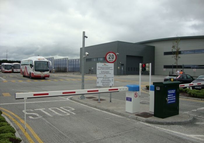 Barrier plus ANPR at Bus Eireann Galway